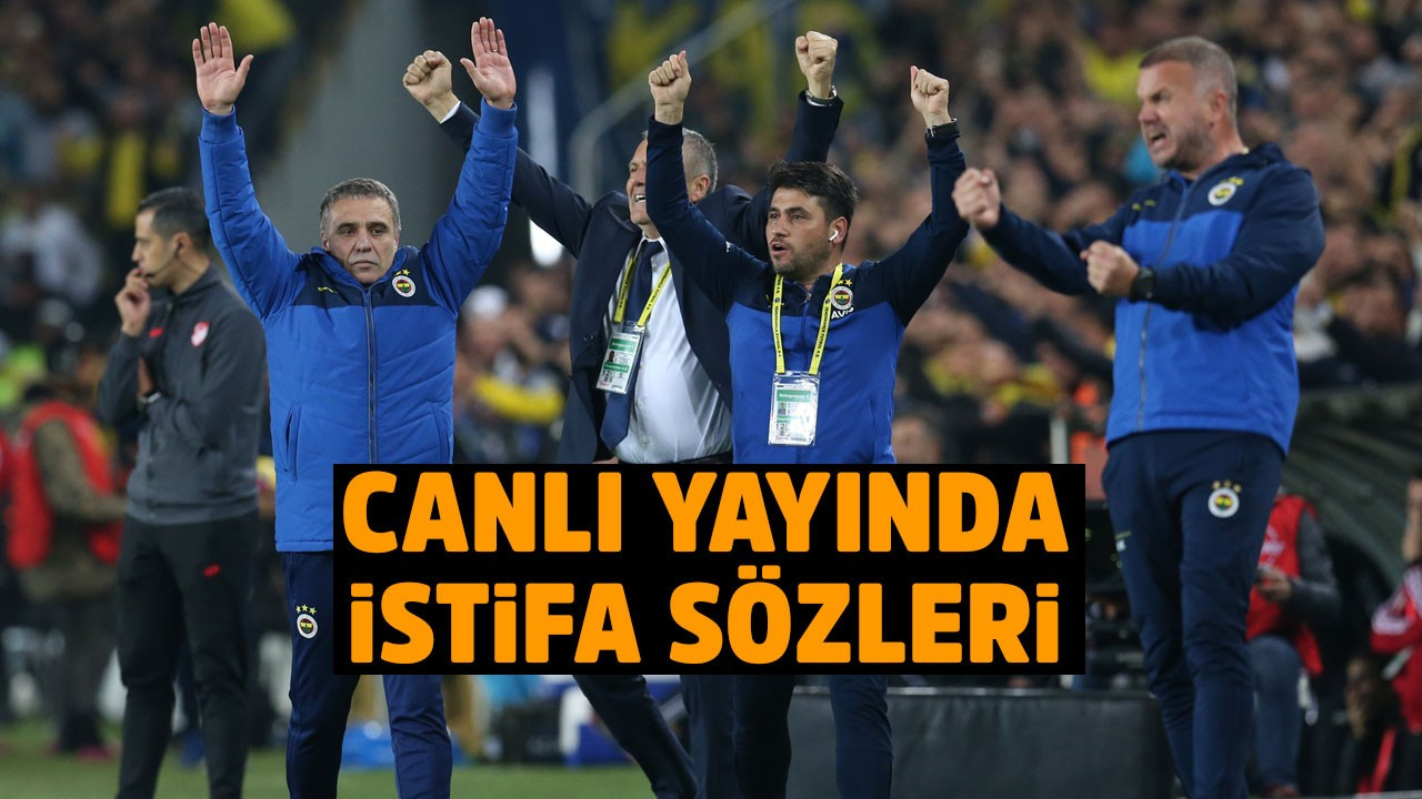 Ersun Yanal'dan istifa sinyali Teknik direktörü olmayan Fenerbahçe