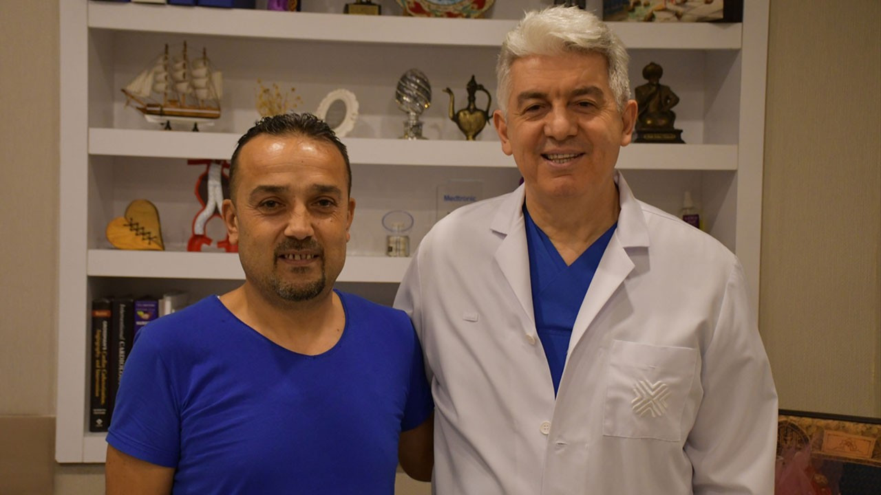 Kalp krizi geçirerek 20 dakika kalbi duran Yılmaz Uygun