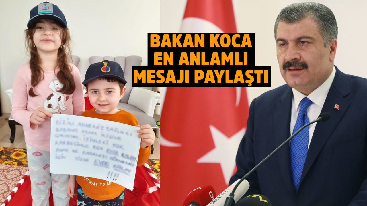 Sağlık Bakanı Fahrettin Koca, Samsun'dan gönderilen korona ...