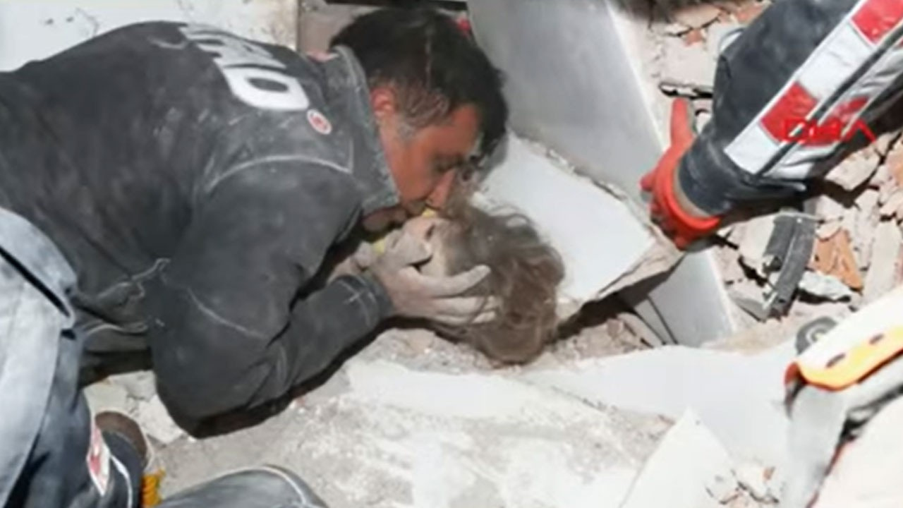 91�inci saatte mucize! Ayla bebek sağ kurtarıldı!