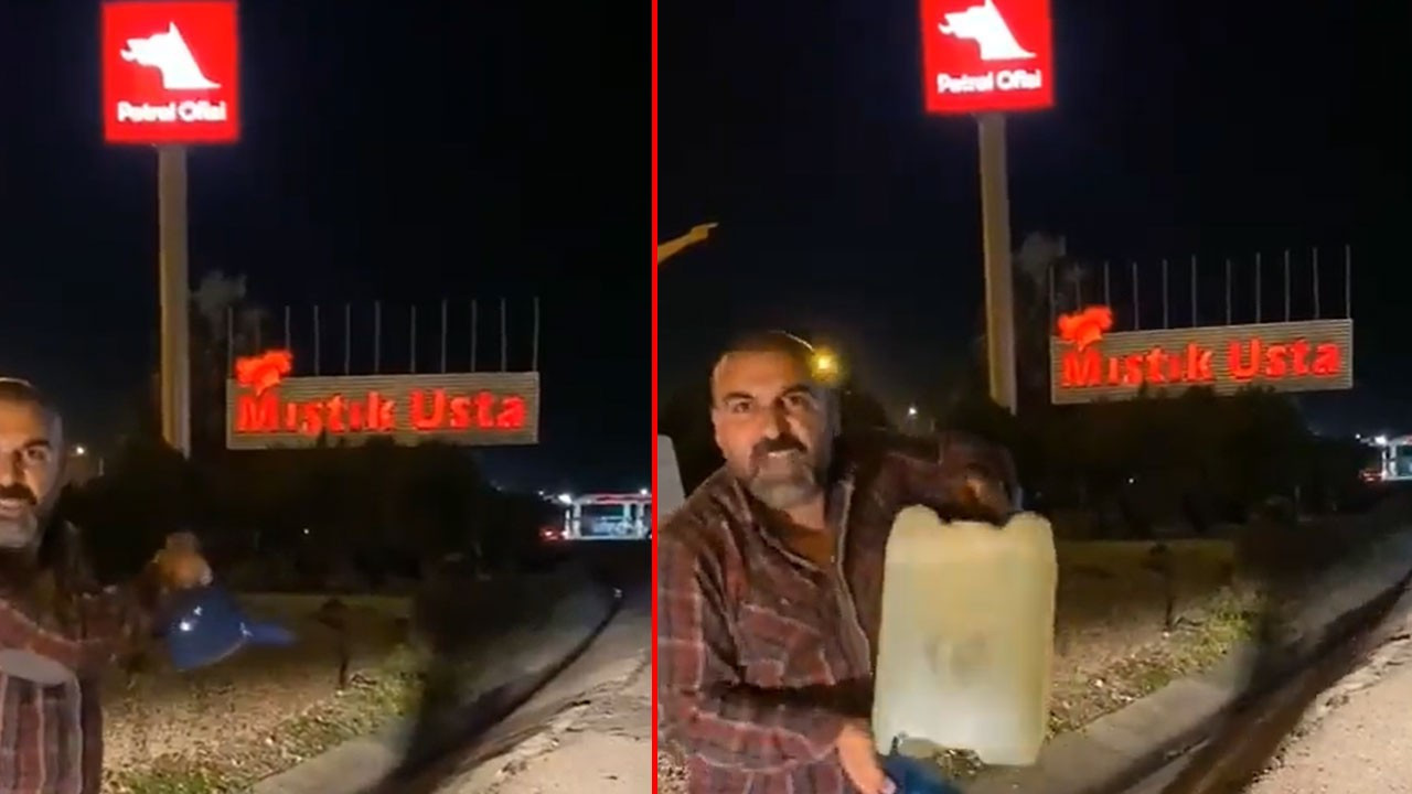 Ambulansa yakıt vermeyen petrol istasyonuna hasta
