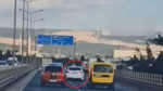 İzmir'de trafikte makas atan sürücü yakalanarak gözaltına alındı