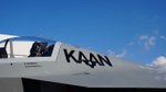 Milli Muharip Uçak 'Kaan' gökyüzüyle buluştu, tebrik mesajları yağdı: 