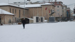 Bayburt'ta gece saatlerinde etkili olan kar yağışı sabah erken saatlere kadar sürdü