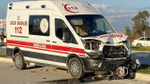 Antalya'da ambulans ile çarpışan motosikletli kurye olay yerinde can verdi