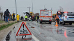 Edirne'de feci kaza! Hafriyat kamyonları çarpıştı: 1 kişi hayatını kaybetti