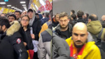 İstanbul'da metro durağında yoğunluk! Vatandaşlar zor anlar yaşadı