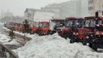 Ardahan'da Mart ayında kar yağışı yaşandı!