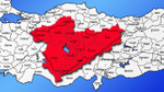 Ankara dahil Kayseri, Kırşehir, Nevşehir, Niğde, Sivas, Yozgat, Aksaray ve Kırıkkale'ye acil çarşamba gecesi uyarısı geldi