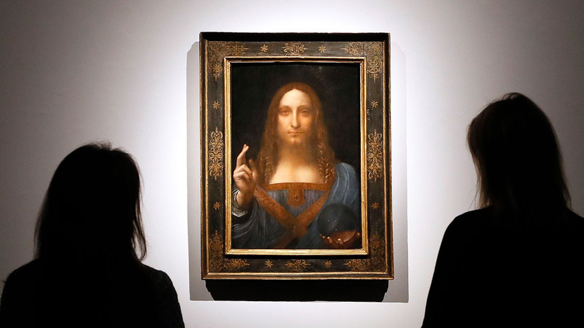 Salvator Mundi bulundu