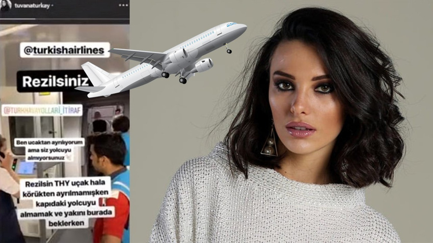 Tuvana Türkay'a THY'den dava!