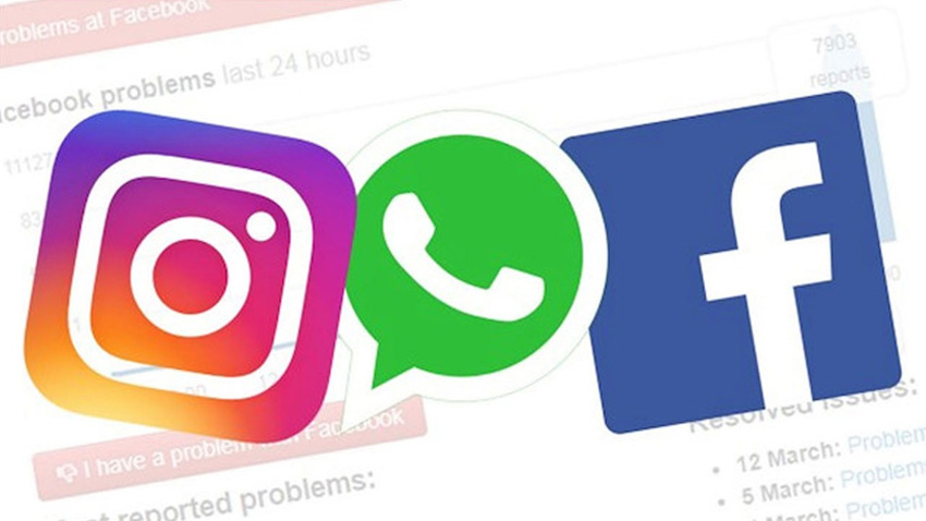 Whatsapp ve Facebook çöktü