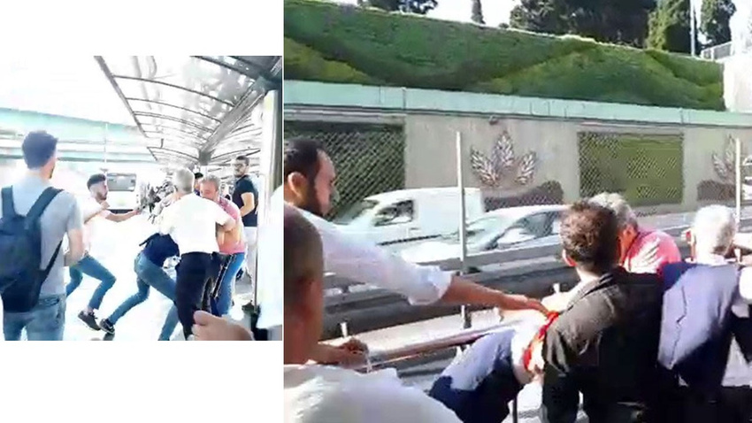 Metrobüs durağında "sigara içmeyin" dedi diye yaşlı adama acımasızca dayak attılar