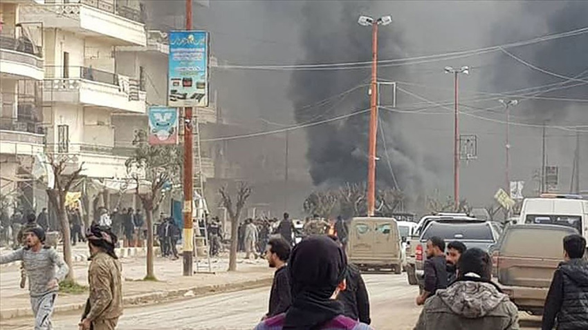 Afrin'de patlama: Çok sayıda ölen var