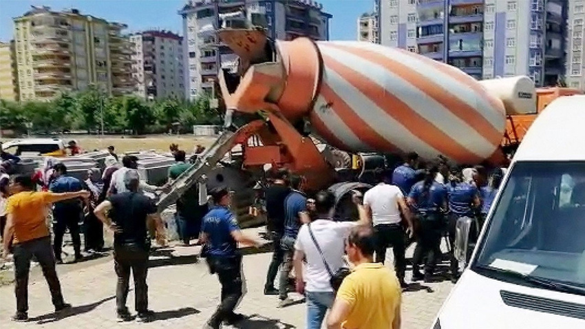 3K projesine mahalleliden ‘taşlı’ engelleme