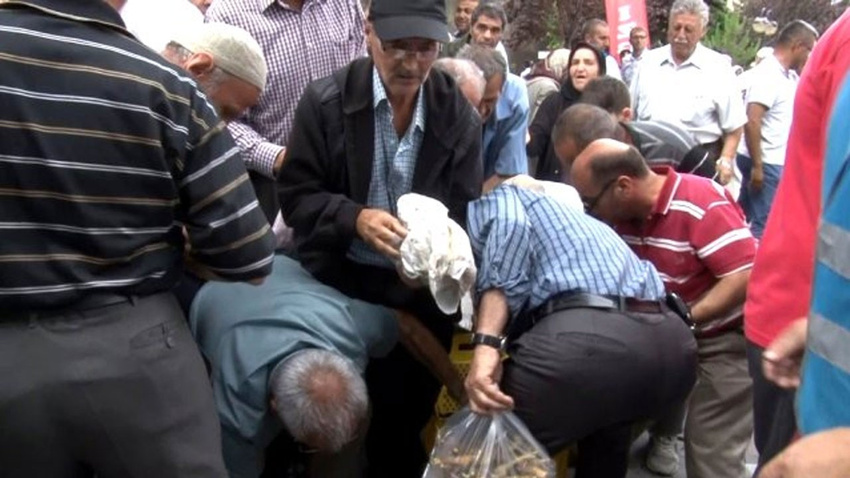 Kayseri’de izdiham