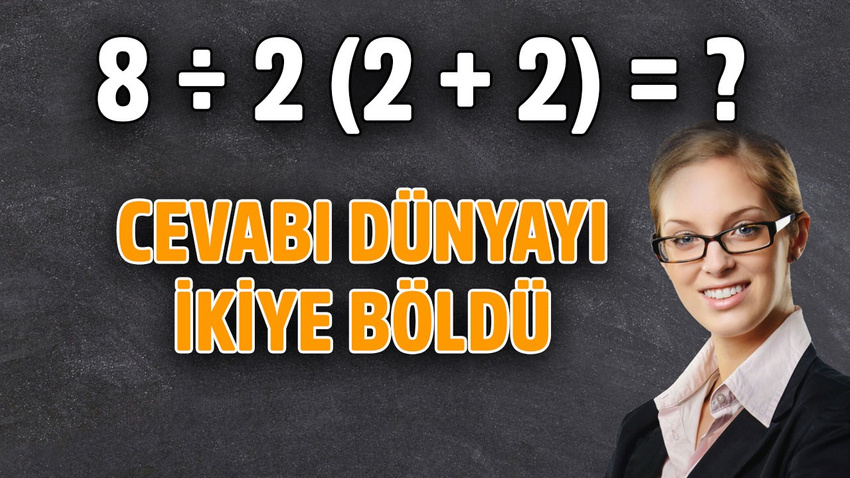 Cevap 1 mi, 16 mı?