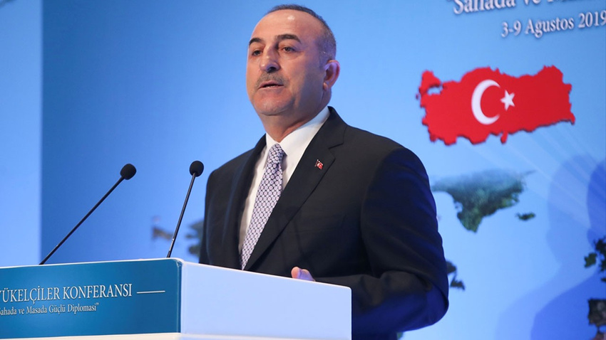 Bakan Çavuşoğlu'dan Doğu Akdeniz mesajı