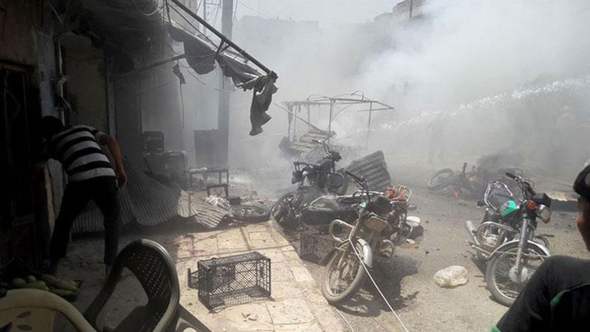 Afrin'de patlama