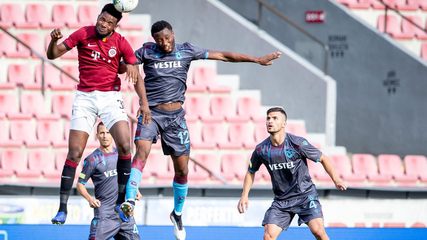 Sparta Prag -Trabzonspor maç sonucu: 2-2