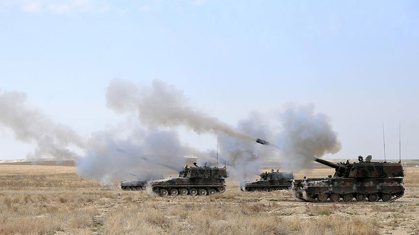 Afrin'deki üs bölgesine saldırı!