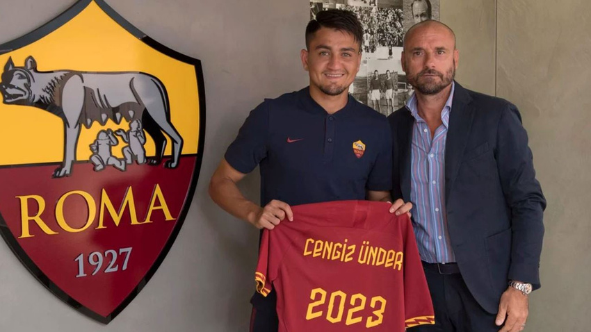 Cengiz Ünder 4 yıl daha Roma'da