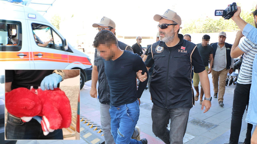 Oyuncak ayının içinden bomba çıktı!