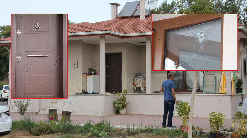 Belediye başkanının evine pompalı saldırı!