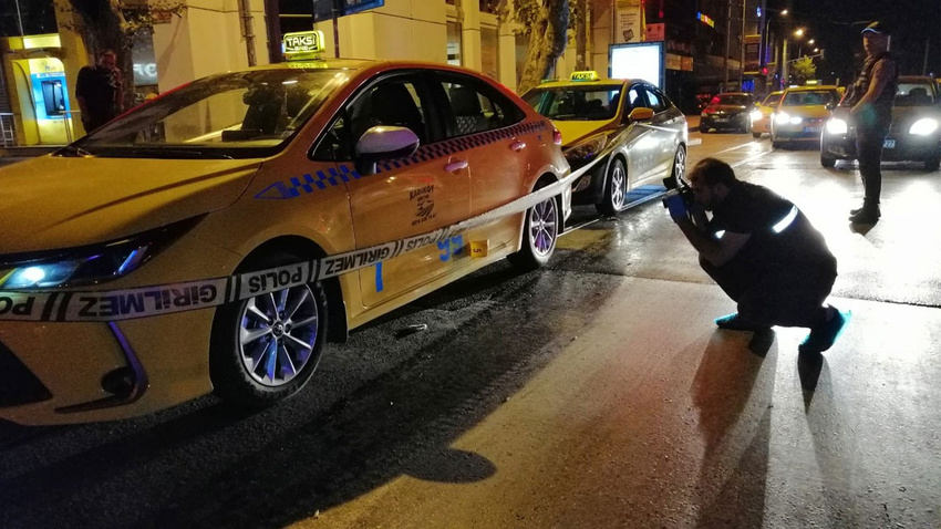 İstanbul'da taksiye silahlı saldırı!