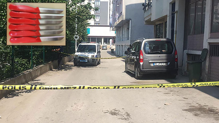 Paraları harcadı, eşinden korkup kendini bıçakladı!