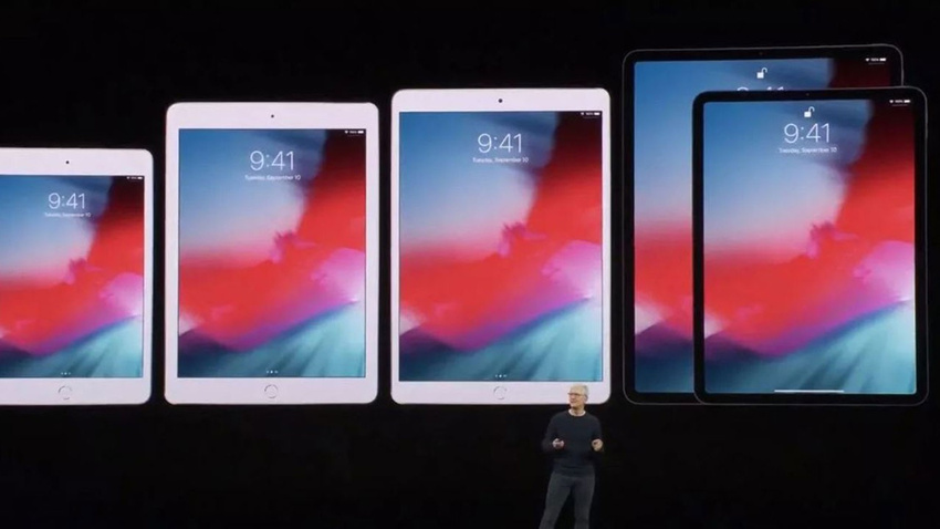 Apple'ın yeni iPad'i 10,2 inç