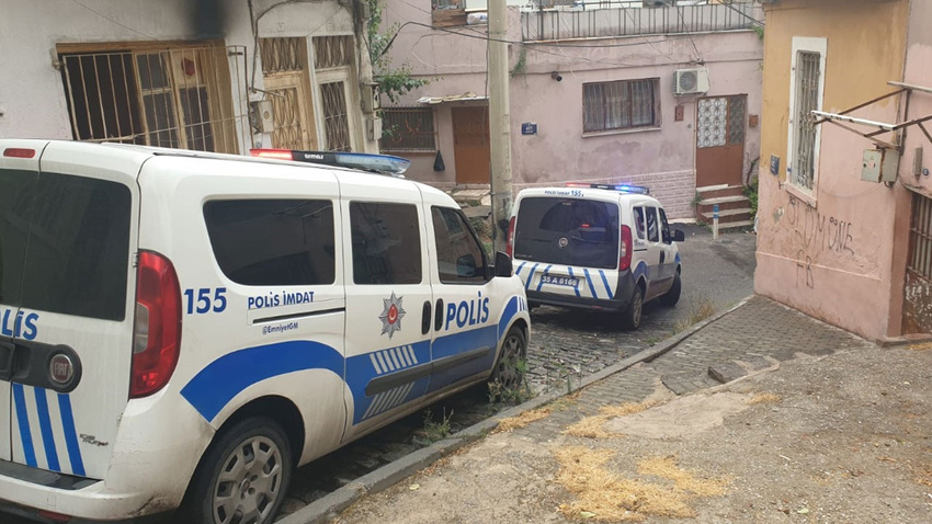 Domuz bağıyla bağlanmış halde bulundu