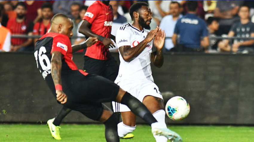 Gazişehir Gaziantep - Beşiktaş: 3-2 maç sonucu