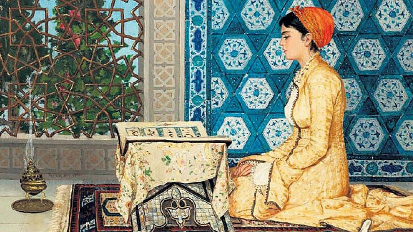 Osman Hamdi Bey'in "Kur'an Okuyan Kız" tablosu 6 milyon 315 bin sterline satıldı