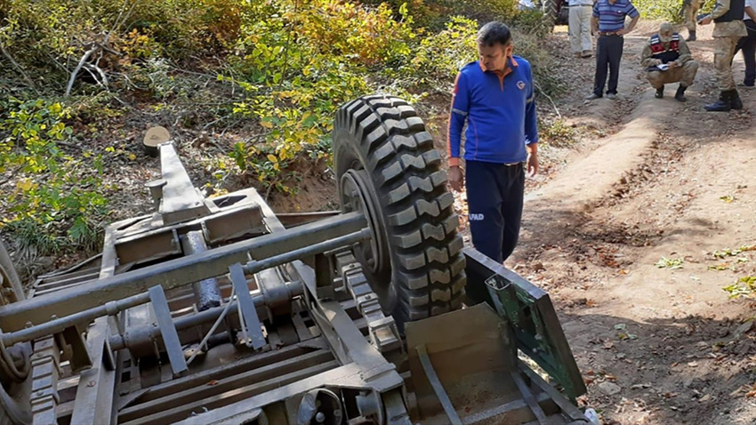 Tokat'ta römork devrildi: 1 ölü 7 yaralı