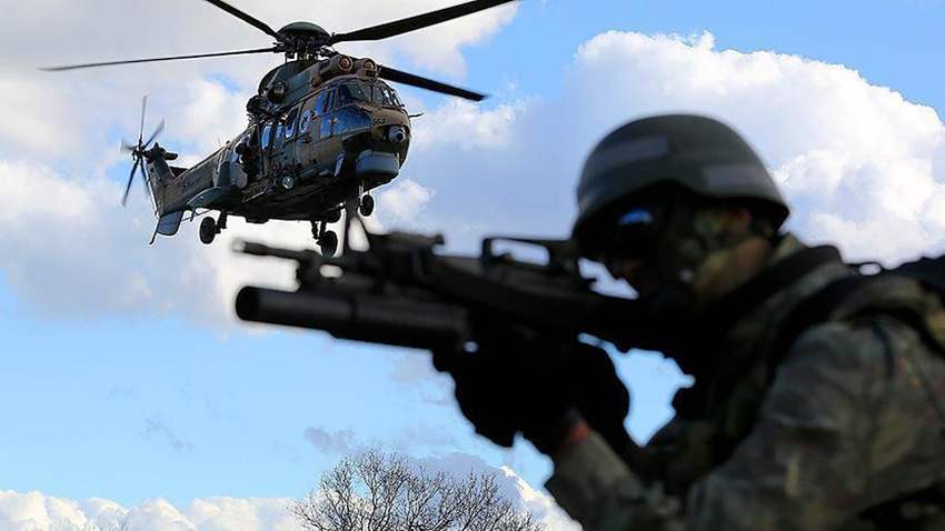 MSB: K.Irak'ta 17 terörist etkisiz hale getirildi