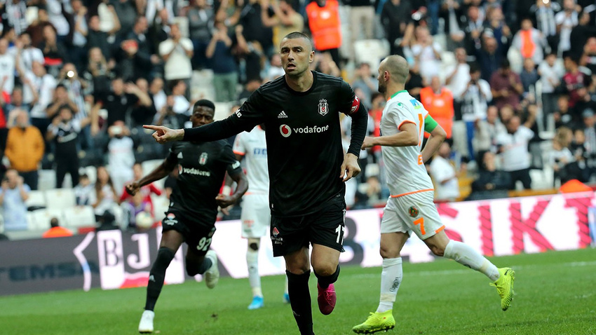 Beşiktaş - Alanyaspor: 2-0 maç sonucu