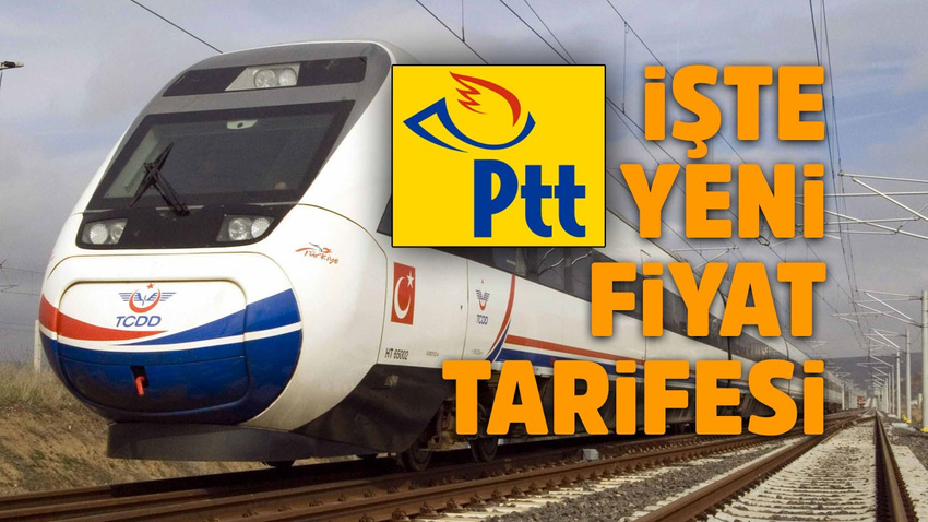 Tren ve posta ücretine zam