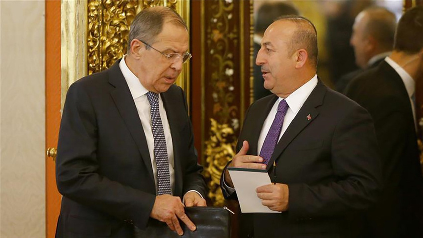 Çavuşoğlu, Lavrov ile Suriye'yi görüştü