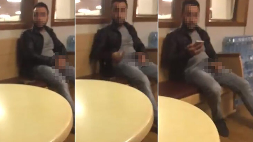 Vapurdaki tacizci serbest bırakıldı