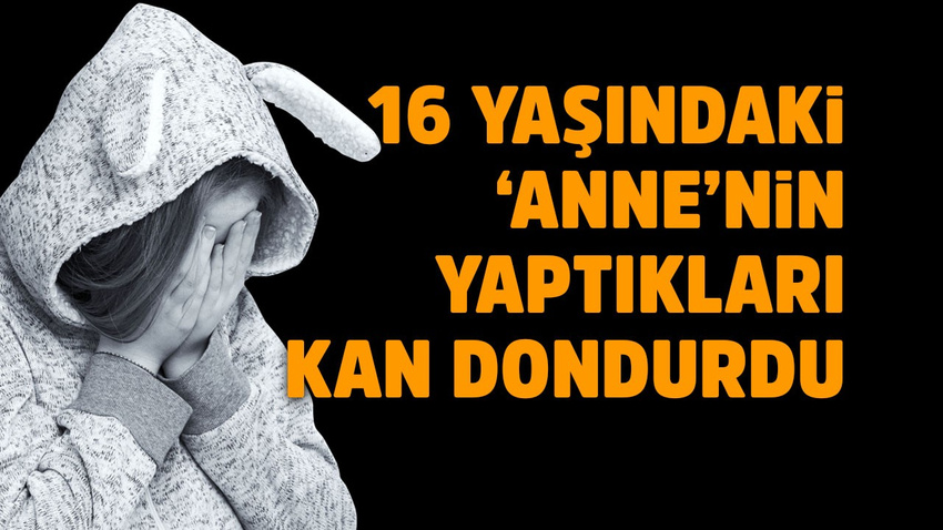 Doğurduğu bebeğini bıçakladı!