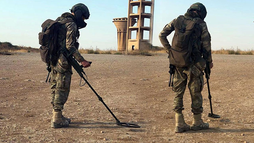 Milli Savunma Bakanlığı duyurdu: Temizlik sürüyor