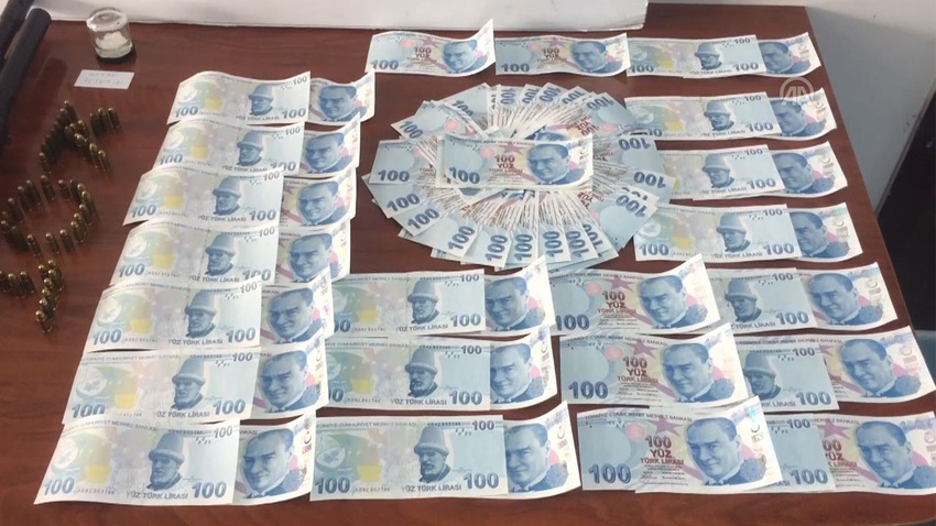 Elektronik mühendisi genç sahte parayla yakalandı