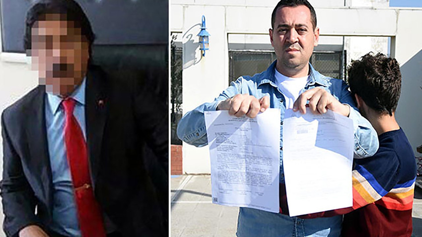 Pet şişeye tekme atan öğrenciye darp iddiası