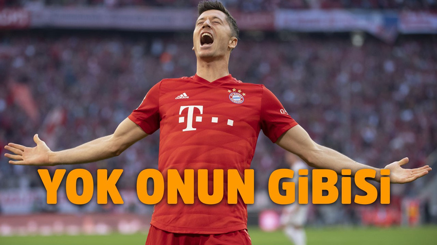 Lewandowski tarihe geçti
