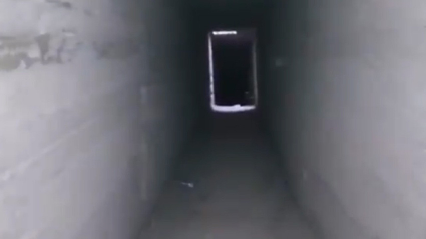 Terör örgütü PKK/YPG karargahına açılan tünel bulundu