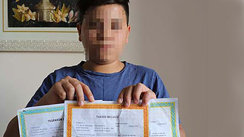 500 tam puanlı Deniz, okul bulamıyor