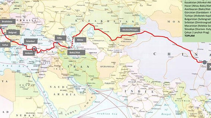 Çin'den yola çıktı, bugün Ankara'ya ulaştı