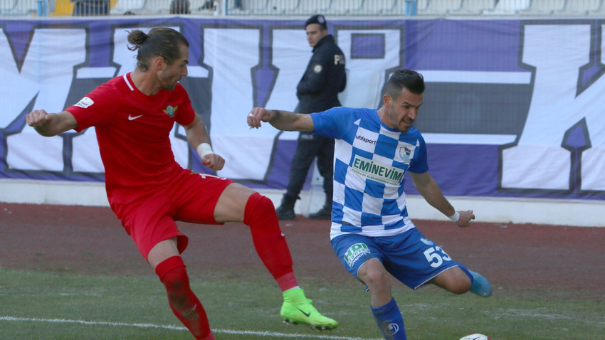 Erzurumspor ile Akhisarspor yenişemedi
