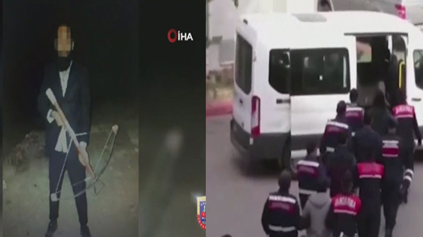 Eylem hazırlığındaki 9 DEAŞ’lı yakalandı